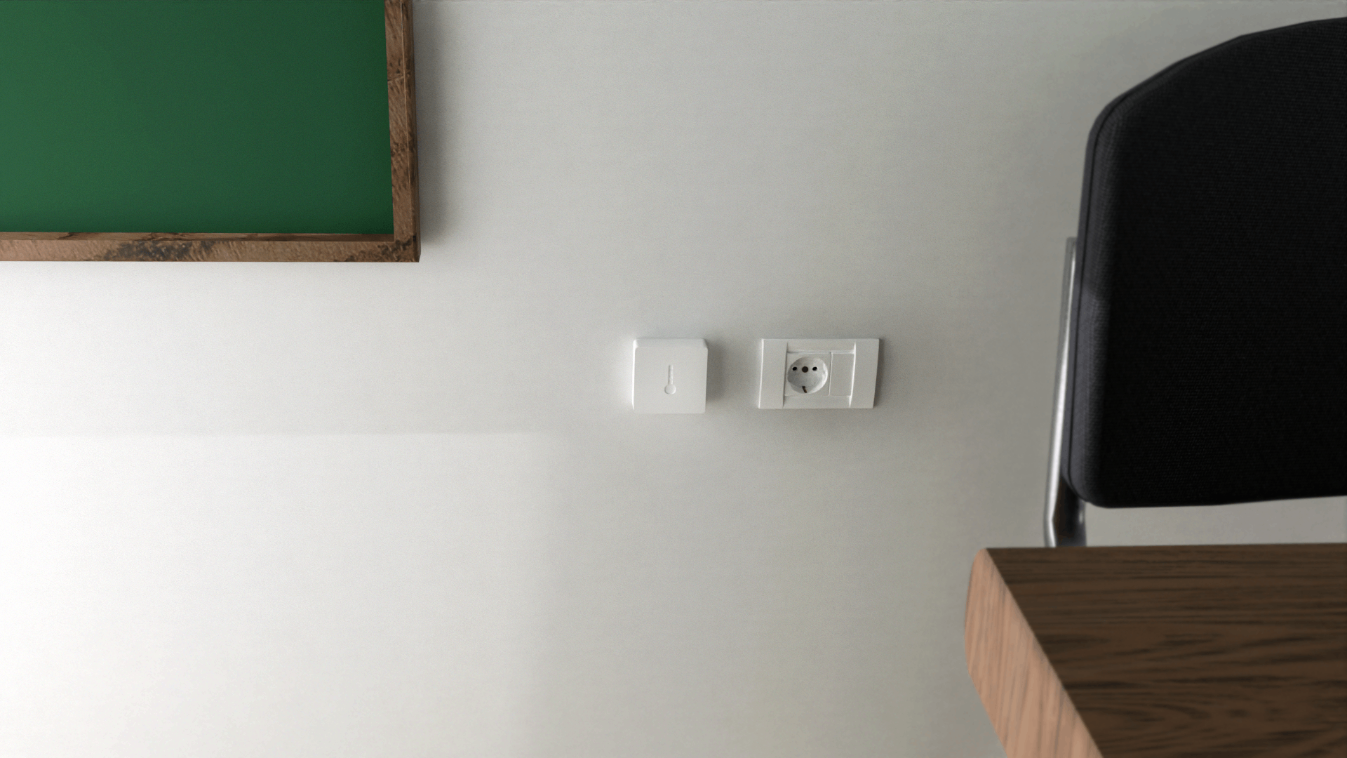 Senzor temperature i vlažnosti vazduha u učionici